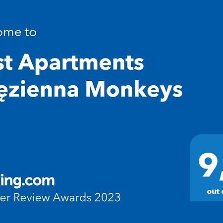 Best Apartments Wiezienna Monkeys Вроцлав Екстериор снимка